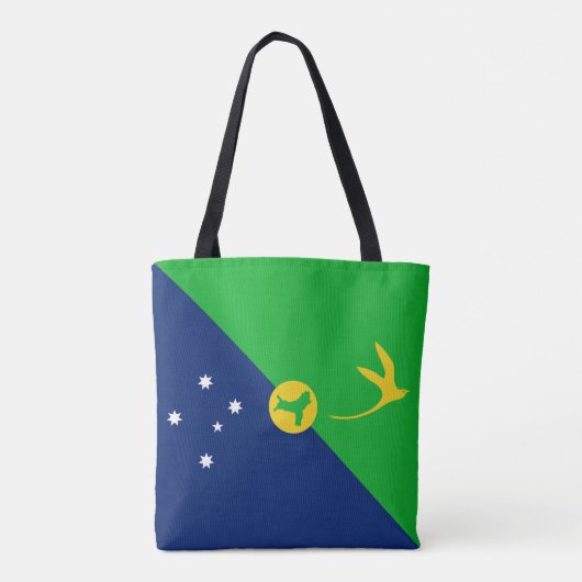 Kersteilandvlag Tote Bag (Achterkant)