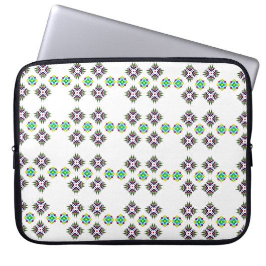 kerstelektronica laptop sleeve (Voorkant)