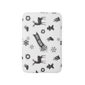 kerstelementen badmat (Voorkant Verticaal)