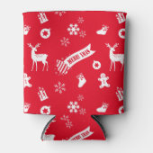 kerstelementen blikjeskoeler (Voorkant)