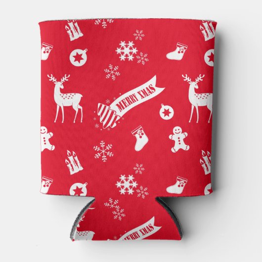 kerstelementen blikjeskoeler (Voorkant)