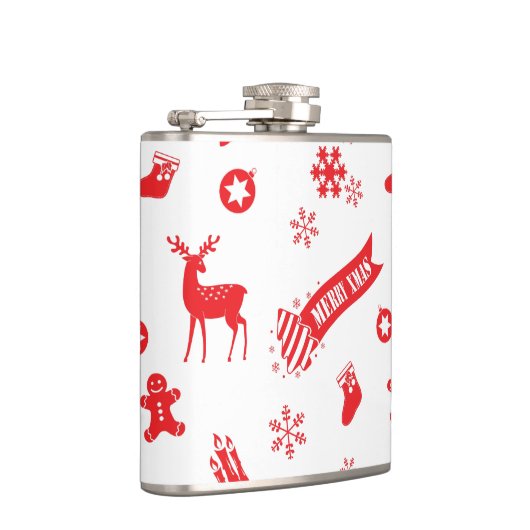 kerstelementen heupfles (Rechts)