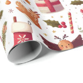 Kerstelementen | Kerstcadeaus Cadeaupapier (Rol Hoek)