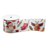 Kerstelementen | Kerstcadeaus Satijnen Lint (Spoel)