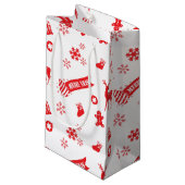 kerstelementen klein cadeauzakje (Voorkant Gekanteld)