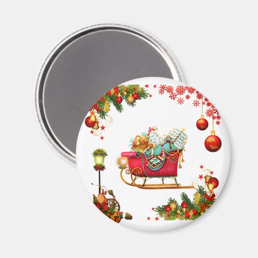 kerstelementen magneet (Voorkant / Achterkant)