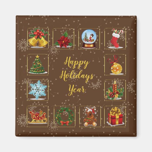 Kerstelementen Magnet (Voorkant)