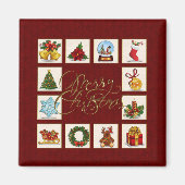 Kerstelementen Magnet (Voorkant)