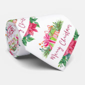 Kerstelementen Merry kerstMannen Stropdas (Opgerold)