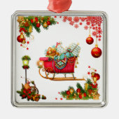 kerstelementen metalen ornament (Voorkant)