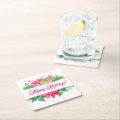 kerstelementen Prettige feestdagen Kartonnen Onderzetters (Insitu)