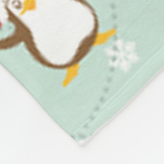 Kerstelementen rendierelven fleece deken (Hoek)