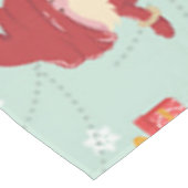 Kerstelementen rendierelven tafelkleed (Gekanteld)