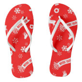 kerstelementen teenslippers (Voetbed)