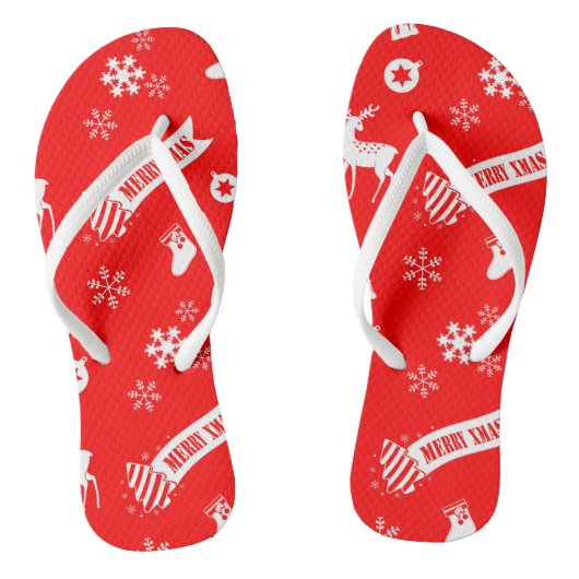 kerstelementen teenslippers (Voetbed)