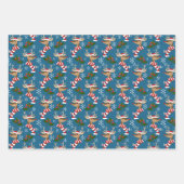 kerstelementen Verpakkingsbladen voor papier Inpakpapier Vel (Voorkant 3)