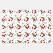 kerstelementen Verpakkingsbladen voor papier Inpakpapier Vel (Voorkant 2)