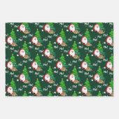 kerstelementen Verpakkingsbladen voor papier Inpakpapier Vel (Voorkant 2)