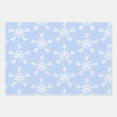 kerstelementen voor kobalt blauw inpakpapier vel (Voorkant 2)