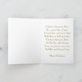 Kerstelementen Vrolijk Kerstfeest Wenskaart Feestdagen Kaart (Binnen)