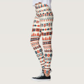 Kerstelementenpatroon Leggings (Links)