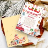 Kerstelf Afscheidsbriefkaart Kaart