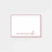 Kerstelf Bericht Een briefje van je Elf Post-it® Notes (Voorkant)