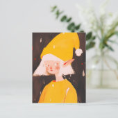 KerstElf Briefkaart (Staand voorkant)