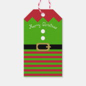 KerstElf Cadeaulabel (Voorkant)