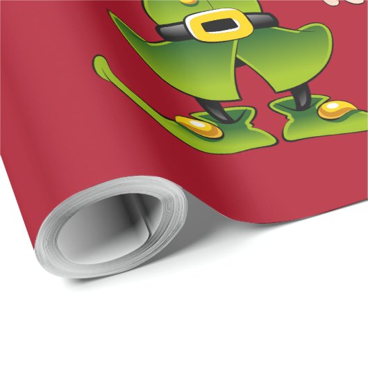 KerstElf Cadeaupapier (Rol Hoek)