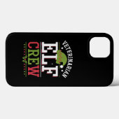 Kerstelf dierenarts veterinair technicus Case-Mate iPhone case (Achterkant (horizontaal))