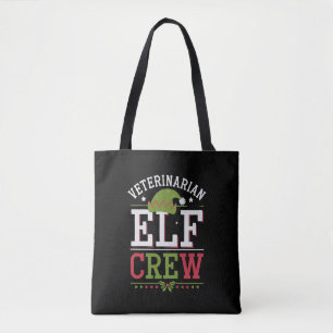 Kerstelf dierenarts veterinair technicus  tote bag