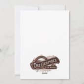 KerstElf Feestdagenkaart (Achterkant)