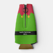 KerstElf Flesjeskoeler (Achterkant)