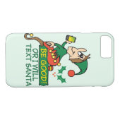 kerstelf Funny Design Case-Mate iPhone Case (Achterkant (Horizontaal))