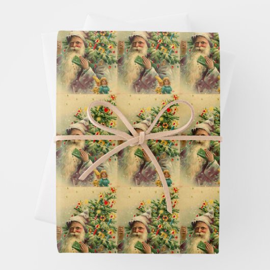 KerstElf Inpakpapier Vel (In situ)