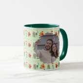 Kerstelf Kerst Foto Mok - Kerstcadeau Idee (Voorkant rechts)