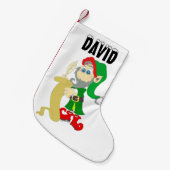 KerstElf Kleine Kerstsok (Voorkant (Hangend))