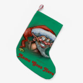 KerstElf Kleine Kerstsok (Voorkant (Hangend))