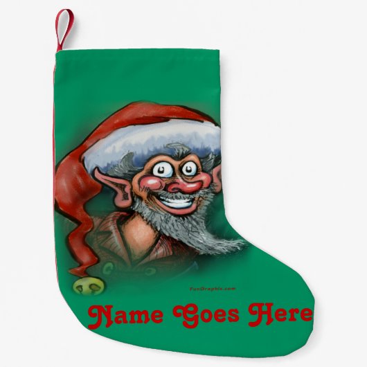 KerstElf Kleine Kerstsok (Voorkant)