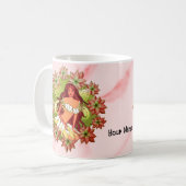 Kerstelf Koffiemok (Voorkant links)