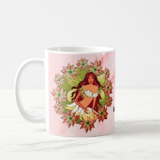 Kerstelf Koffiemok (Links)