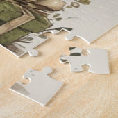 Kerstelf  legpuzzel (Zijkant)