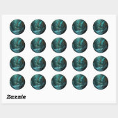 Kerstelf met een vleugje magie sticker (Vel)
