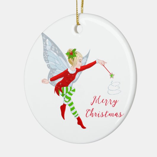 Kerstelf Ornament (Links)