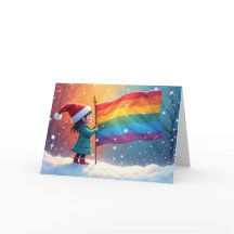 Kerstelf Regenboog Vlag Pride
