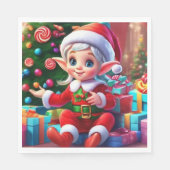 KerstElf Servet (Voorkant)