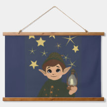 Kerstelf Sterrennacht