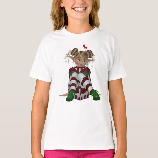 KerstElf T-shirt (Voorkant)