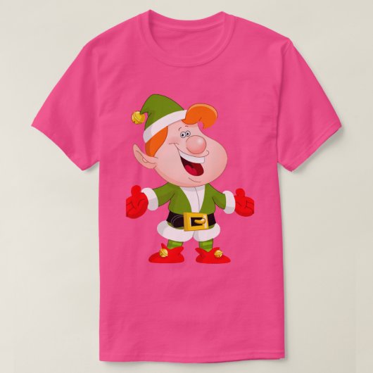 KerstElf T-shirt (Design voorkant)
